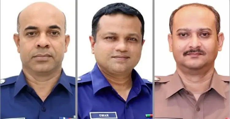গাজীপুর, খুলনা ও কুষ্টিয়ায় নতুন পুলিশ সুপার